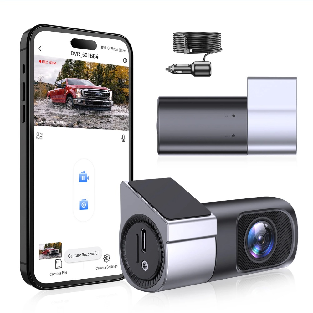Panoramic Dash Cam 360 - 1080P Ultra HD Mini Araç Kamerası