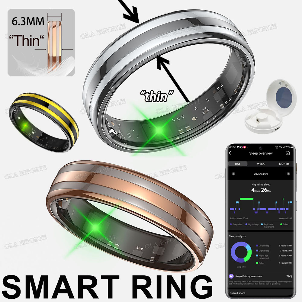 Smart Ring Health - Hareket Algılayan Akıllı Yüzük Açık Hava