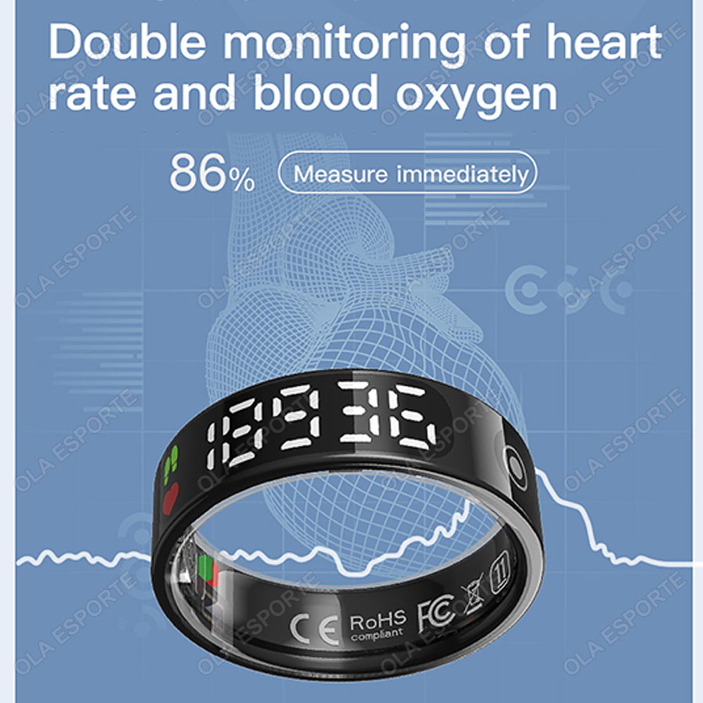 Şarj Kutulu SR08 Akıllı Yüzük, - Smart Ring Health incelemesi ve fiyatı
