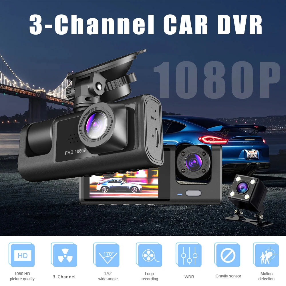 2.0 inç araba dvr'ı Dash kamer - Panoramic Dash Cam 360 incelemesi ve fiyatı