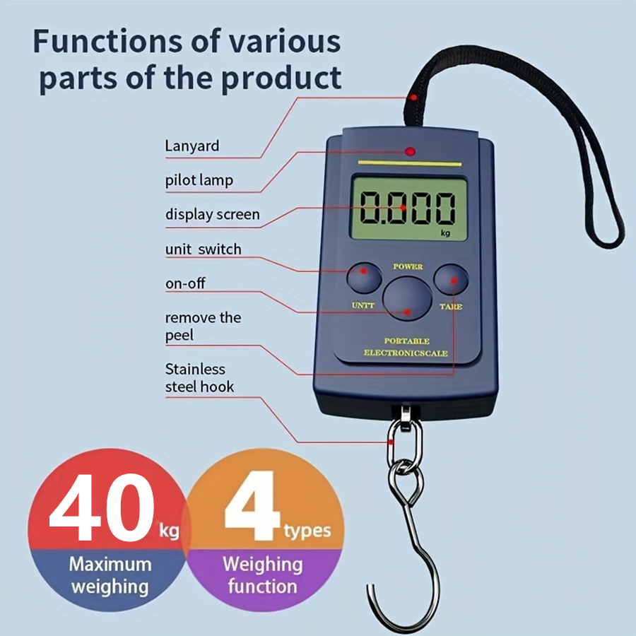 40 kg Çok Fonksiyonlu Mini Ele - Electronic Gadgets incelemesi ve fiyatı