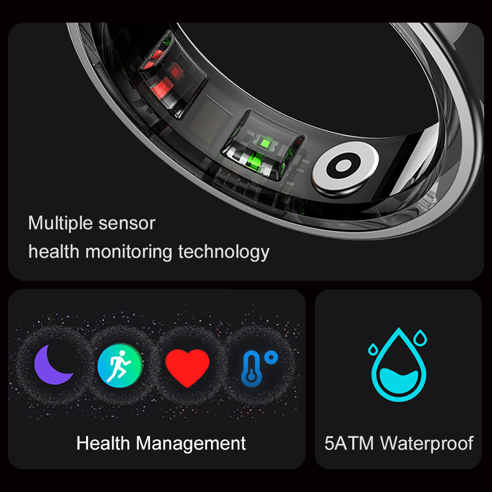 Erkekler Kadınlar için 2024 CO - Smart Ring Health incelemesi ve fiyatı