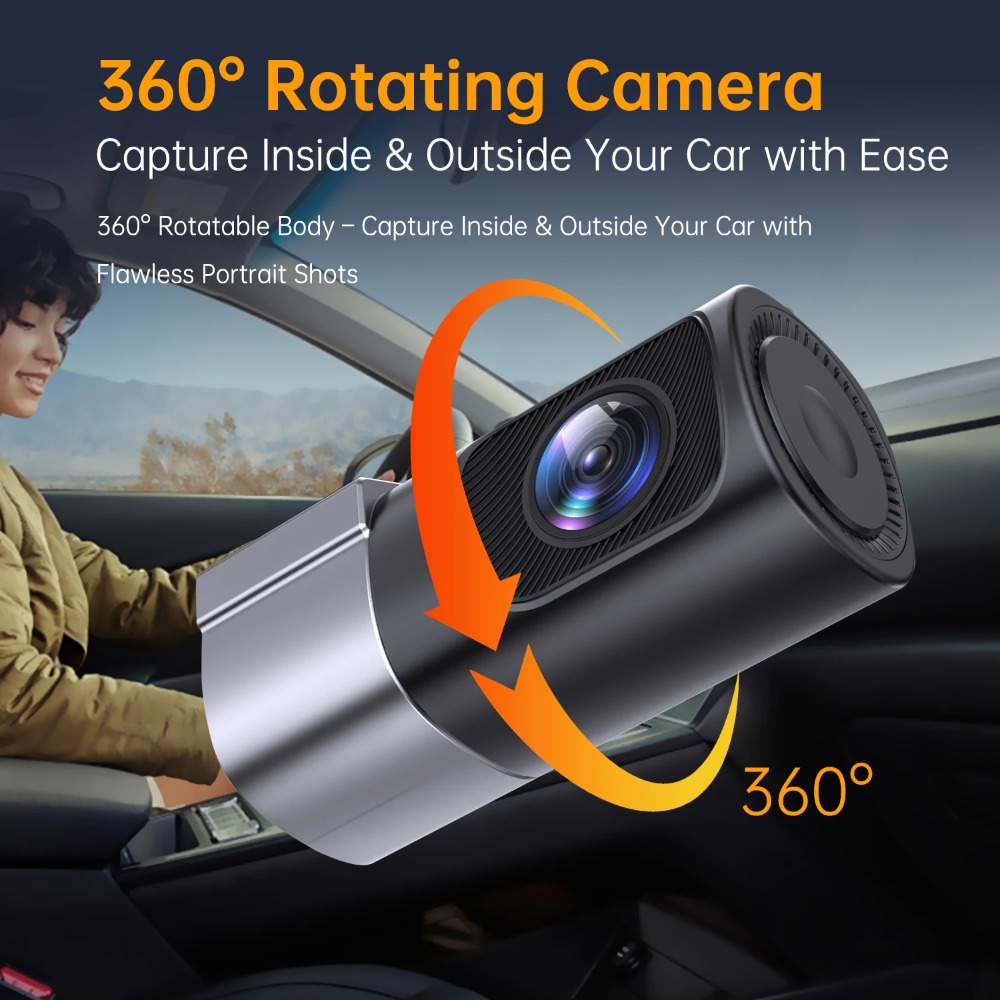 1080P Ultra HD Mini Araç Kamer - Panoramic Dash Cam 360 incelemesi ve fiyatı