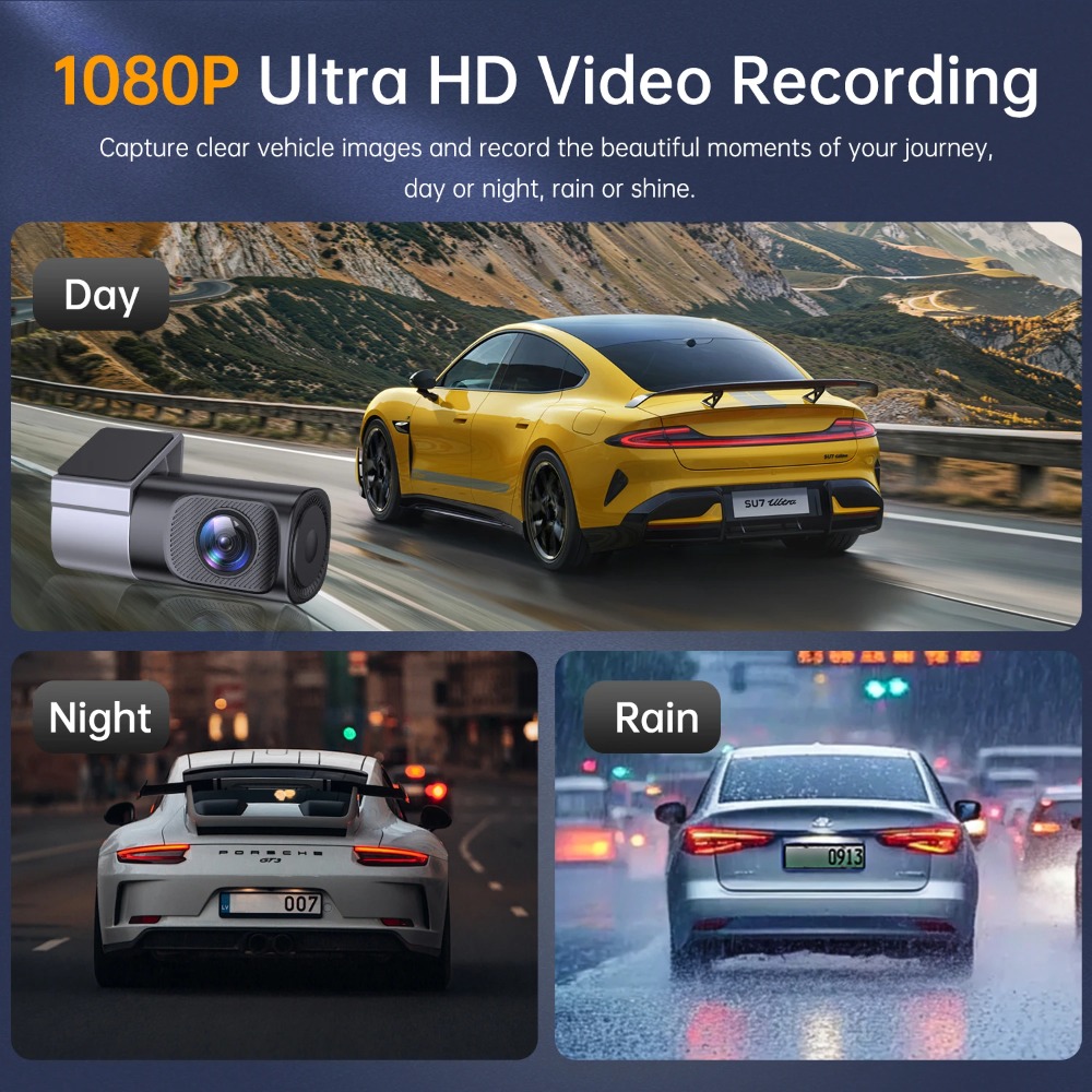 1080P Ultra HD Mini Araç Kamer - Panoramic Dash Cam 360 incelemesi ve fiyatı