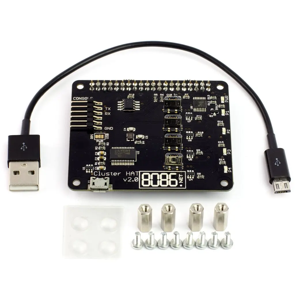 Cluster HAT v2.5 USB gadget mo - Electronics Or Gadgets incelemesi ve fiyatı