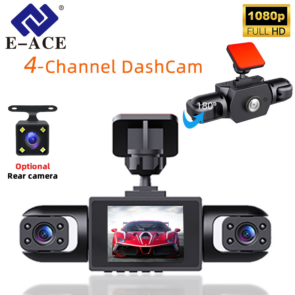 E-ACE 360 °   Araba DVR 1080P  - Panoramic Dash Cam 360 incelemesi ve fiyatı