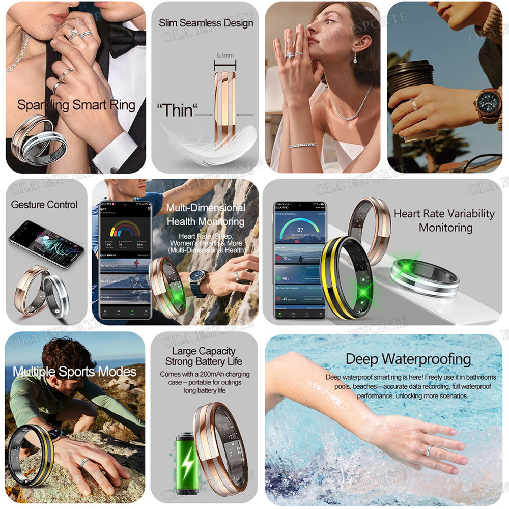 Hareket Algılayan Akıllı Yüzük - Smart Ring Health incelemesi ve fiyatı