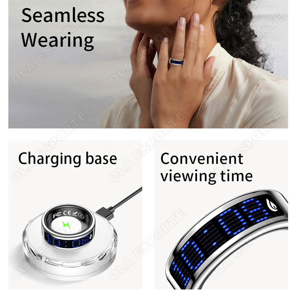 Yeni Moda Sağlıklı Akıllı Yüzü - Smart Ring Health incelemesi ve fiyatı