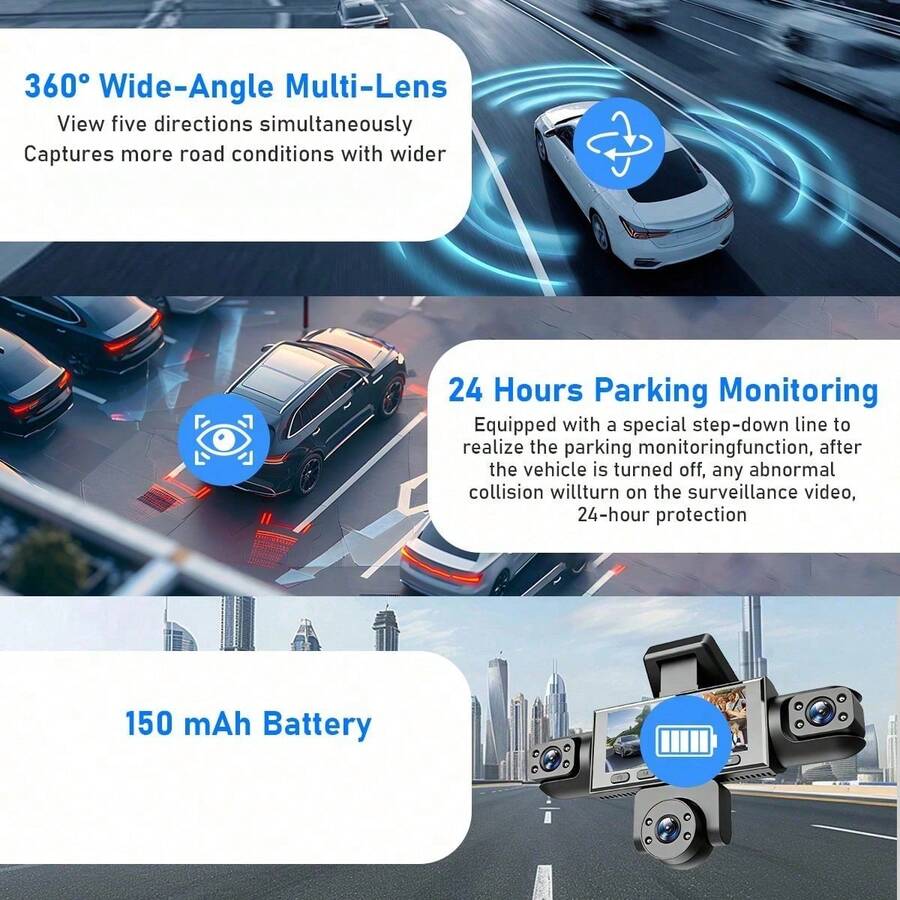SKYWORTH SIDAKEYE 360 °   Pano - Panoramic Dash Cam 360 incelemesi ve fiyatı