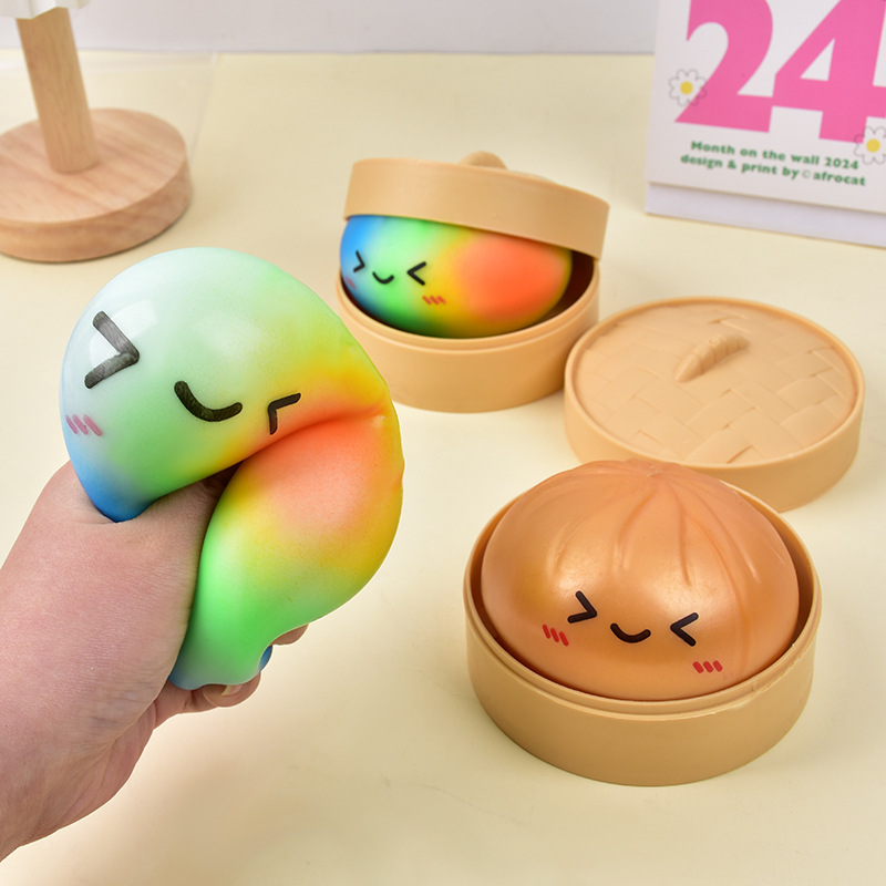 Renkli Gökkuşağı Bao Squishy Y - Electronics Latest Gadgets incelemesi ve fiyatı