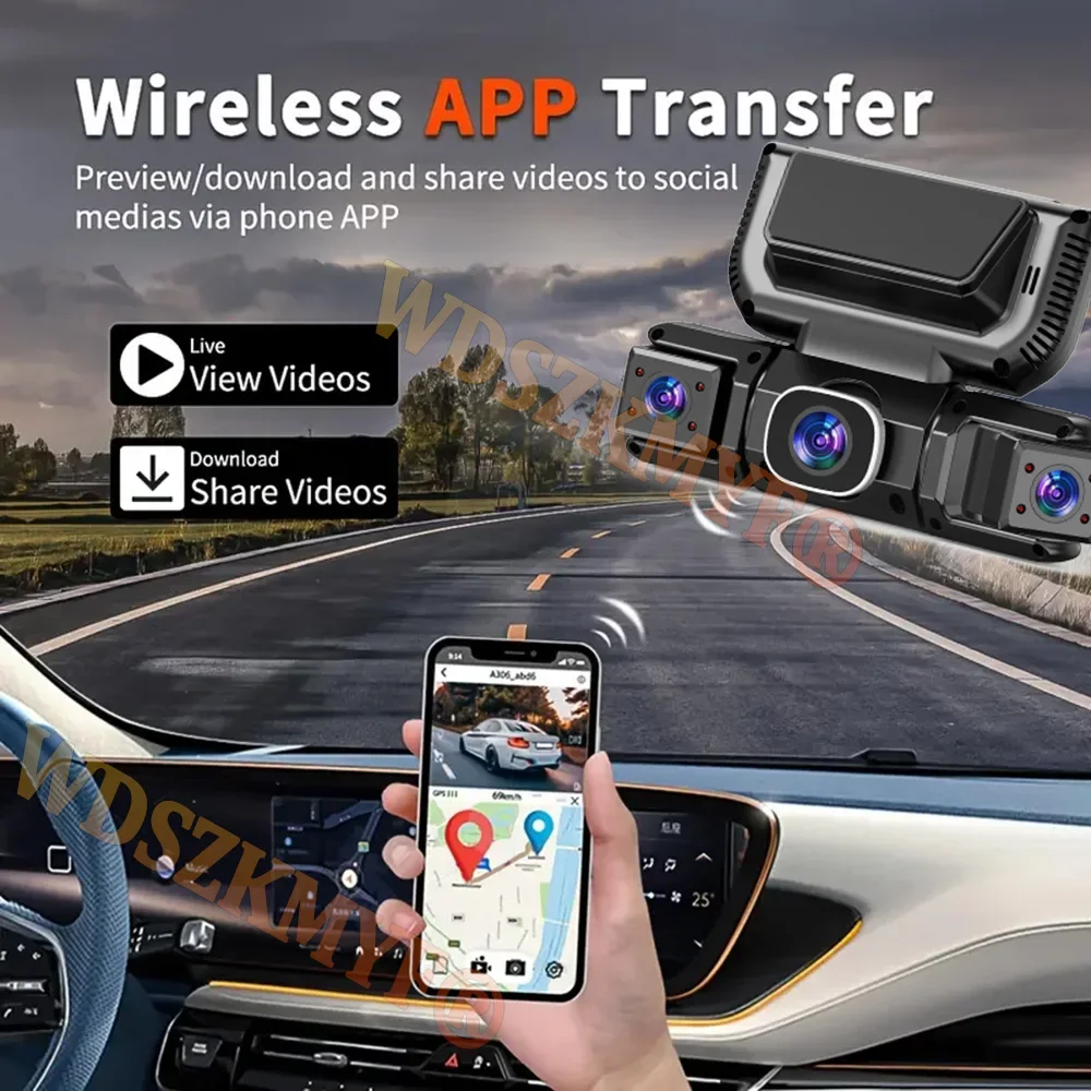 360 Derece 4 Kameralı Ön Sol S - Panoramic Dash Cam 360 incelemesi ve fiyatı